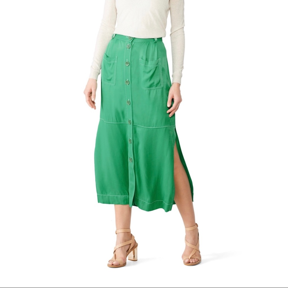 SEE BY CHLOE buttoned midi skirt